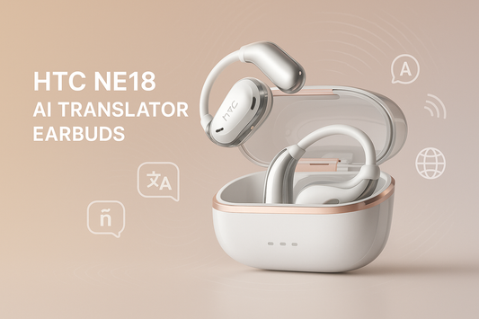 HTC NE18 AI Translator Earbuds: The Ultimate Wireless Audio Experience with Smart Features