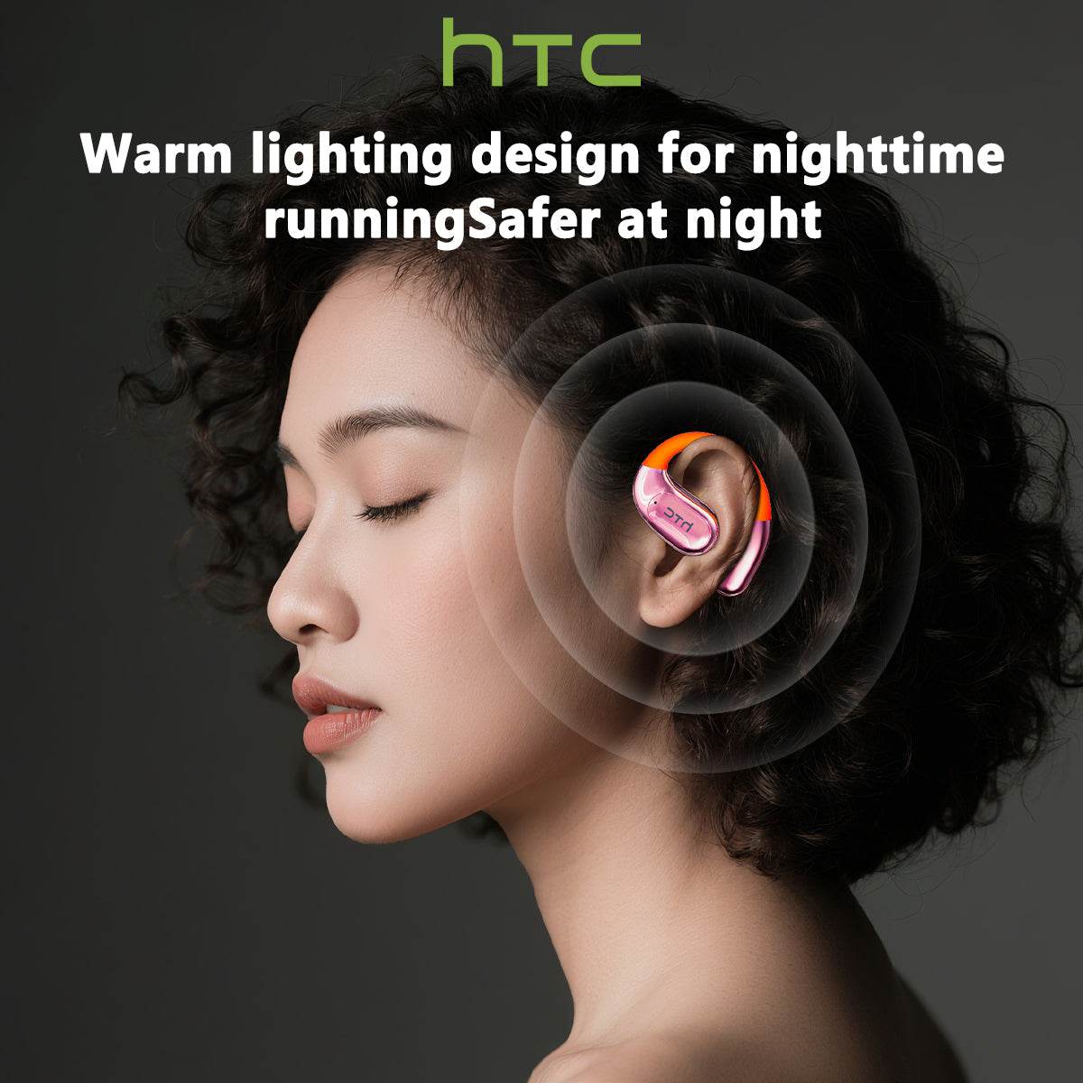 HTC NE36 Wireless 6.0 audifonos bluetooth noise cancelling headphones High Fidelity Waterproof HIFI Sound Quality | Suitable for Office, Sports, Study and Audio Calls | Built-in Microphone | Earphones - HTCTOP
