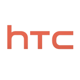 透明背景橙红色HTC Logo