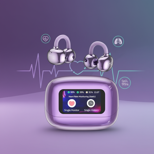 HTC NE41 Health Monitor Earphones: Revolutionary Audio with Real-Time Health Tracking
