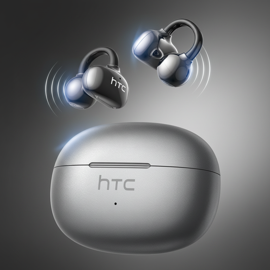 HTC NE55 Wireless Earbuds: Professional Grade Audio with Secure Fit Design