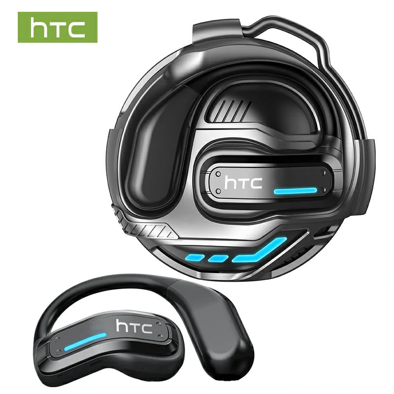 Casque Bluetooth HTC NE02 OWS : son surround 360°, confort d'écoute ouvert et longue durée de vie de la batterie