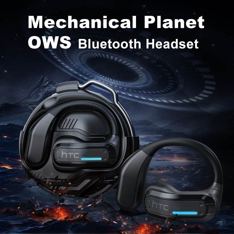 HTC NE02 OWS Bluetooth Headset: 360° Surround Sound, Open-Ear Comfort & Long Battery Life - HTCTOP