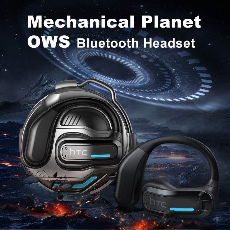 HTC NE02 OWS Bluetooth Headset: 360° Surround Sound, Open-Ear Comfort & Long Battery Life - HTCTOP