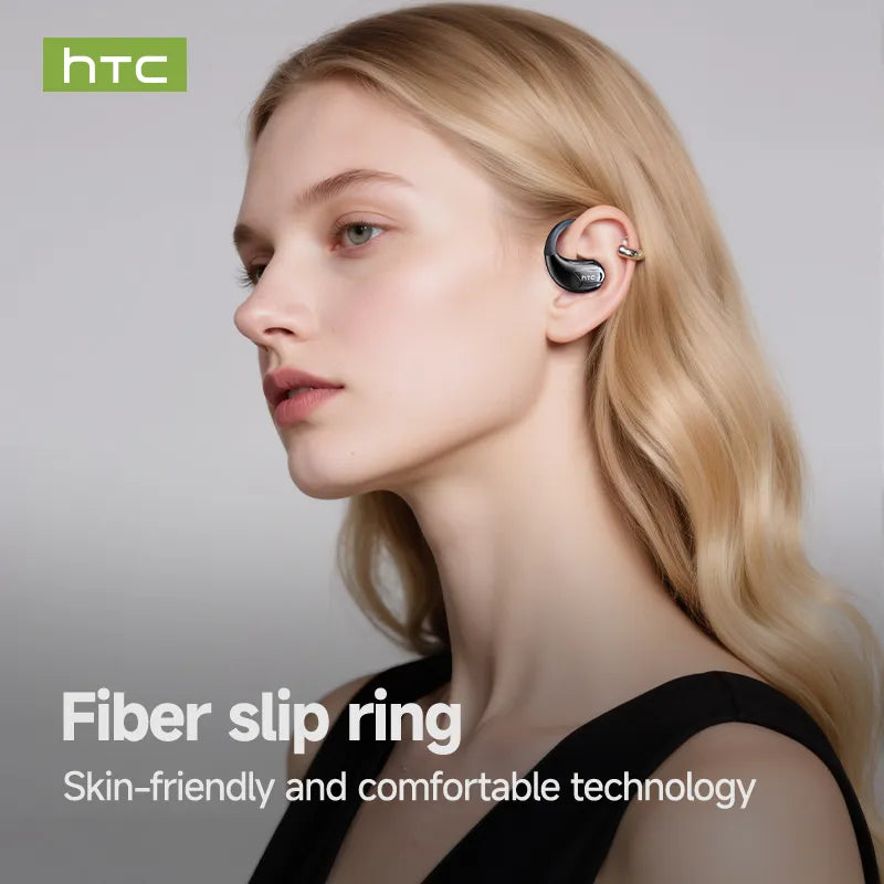 Auriculares inalámbricos HTC NE22 Bluetooth V6.0 TWS/OWS HD para llamadas, deportivos, con reducción de ruido y traductor.