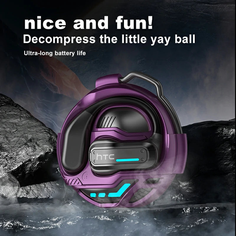Casque Bluetooth HTC NE02 OWS : son surround 360°, confort d'écoute ouvert et longue durée de vie de la batterie
