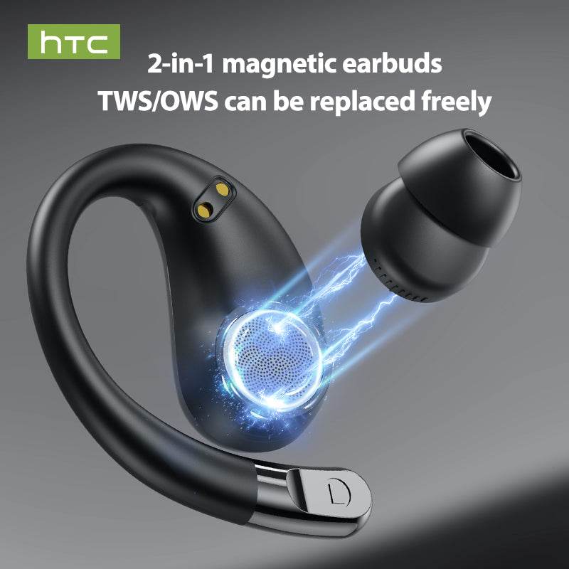 HTC NE22 Bluetooth V6.0 Earphone Wireless Headphones TWS/OWS HD Call Sport Headphones Noise Reduction Translator Earbuds - HTCTOP