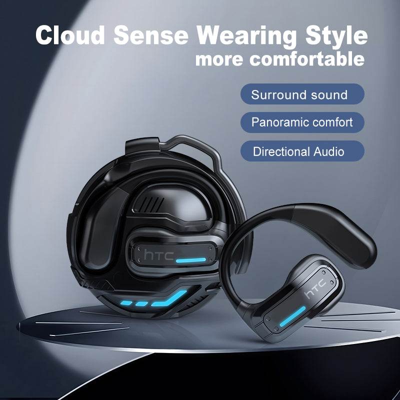 HTC NE02 OWS Bluetooth Headset: 360° Surround Sound, Open-Ear Comfort & Long Battery Life - HTCTOP