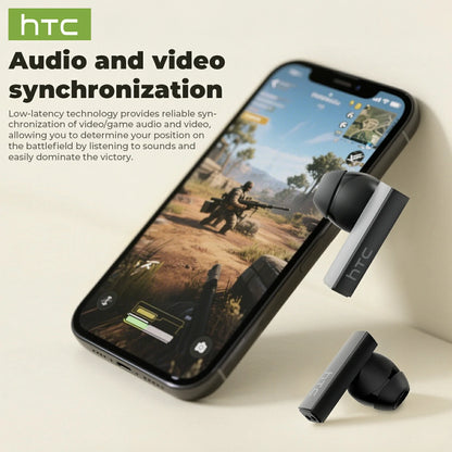 HTC NE40 Bluetooth 6.0 Wireless Earbuds with LED Display