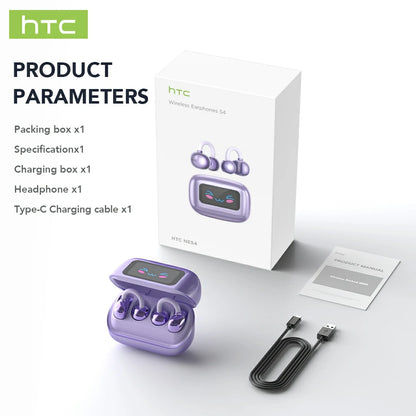 HTC NE54 Open-Ear AI Translator Earbuds