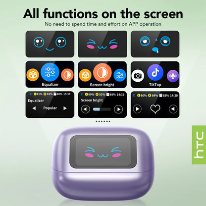 HTC NE54 Open-Ear AI Translator Earbuds