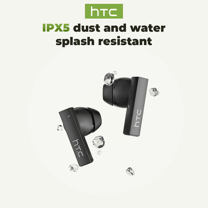 HTC NE40 Bluetooth 6.0 Wireless Earbuds with LED Display