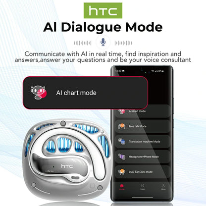 HTC NE30 Bluetooth AI Translator Earbuds