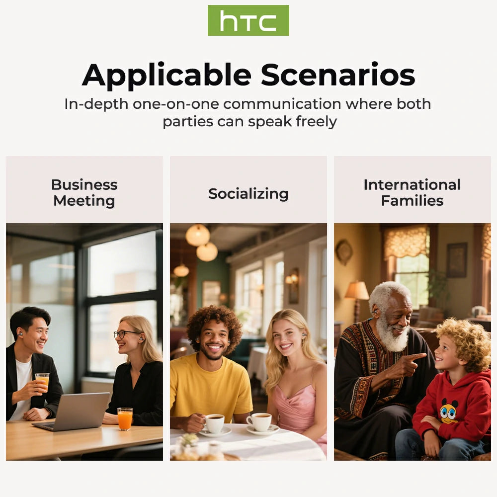 HTC NE55 OWS - Écouteurs clipsables Bluetooth, étanches IPX4, avec boîtier de charge et microphone intégré. Réduction du bruit NC, agréable à porter, excellente qualité sonore, idéal pour le bureau, le sport, les études et les appels vocaux.