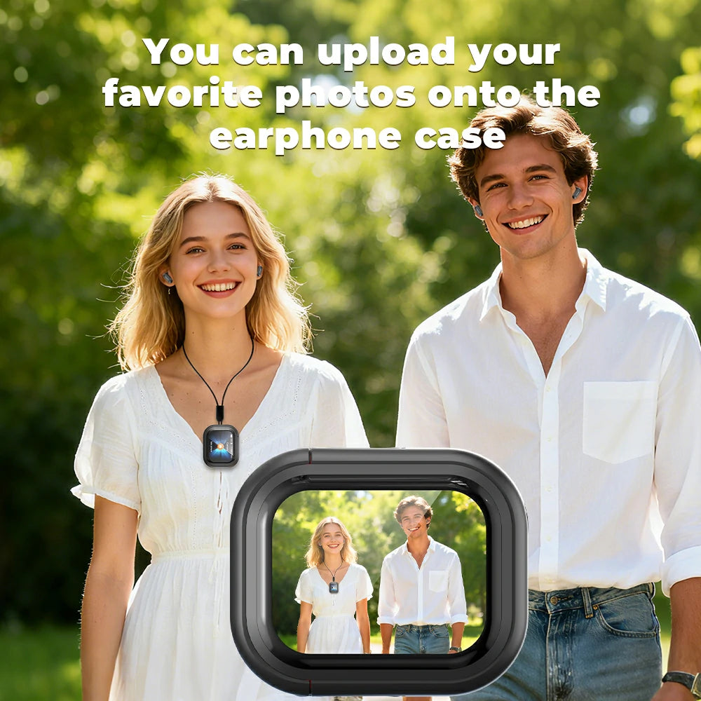 HTC NE20 Bluetooth 5.4 Earphones LED Display High Fidelity Waterproof Wireless Earphones | Suitable for Office, Sports, Study and Audio Calls | Built-in Microphone | Earphones