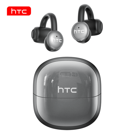 HTC NE15 AI Translation Earbuds Sports Bluetooth Wireless Headphones with Mic IPX5 Waterproof Ear Hooks Bluetooth Earphones HiFi Stereo Music Earbuds for Phone - HTCTOP