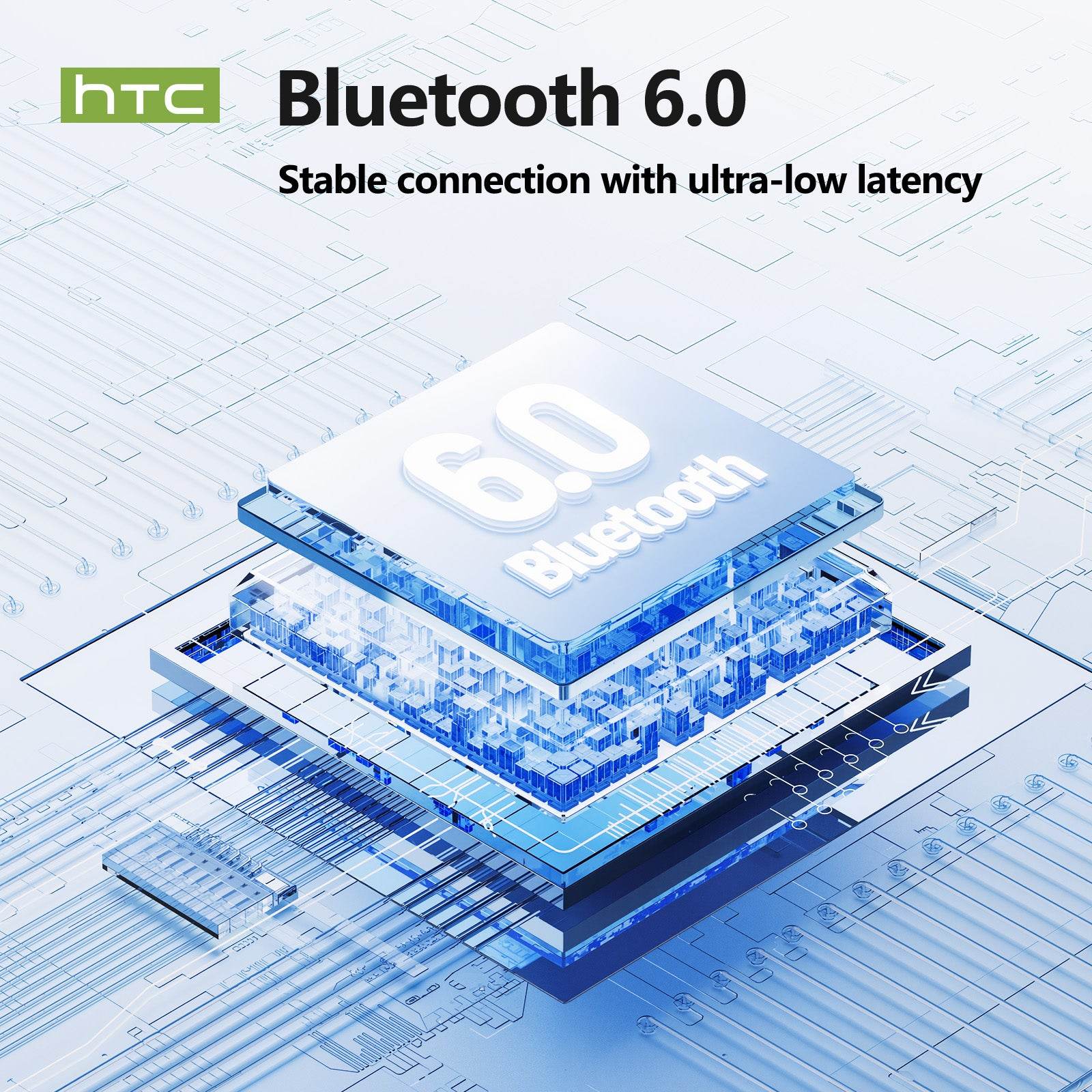 HTC NE29 Bluetooth V6.0 Earphones AI Translator Earbuds OWS Sports Headphones Comfortable Ultra-light in Ear Wireless Headphones - HTCTOP