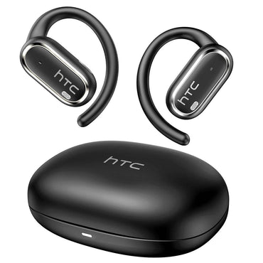 HTC NE03 Bluetooth 6.0 Earphones AI Headphoens Wireless Headphones with Mic Button Control Noise Reduction Earhooks Sports Waterproof Headset - HTCTOP