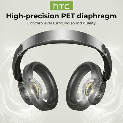 HTC HP06 Open-Ear Bluetooth Headphones with AI Translation