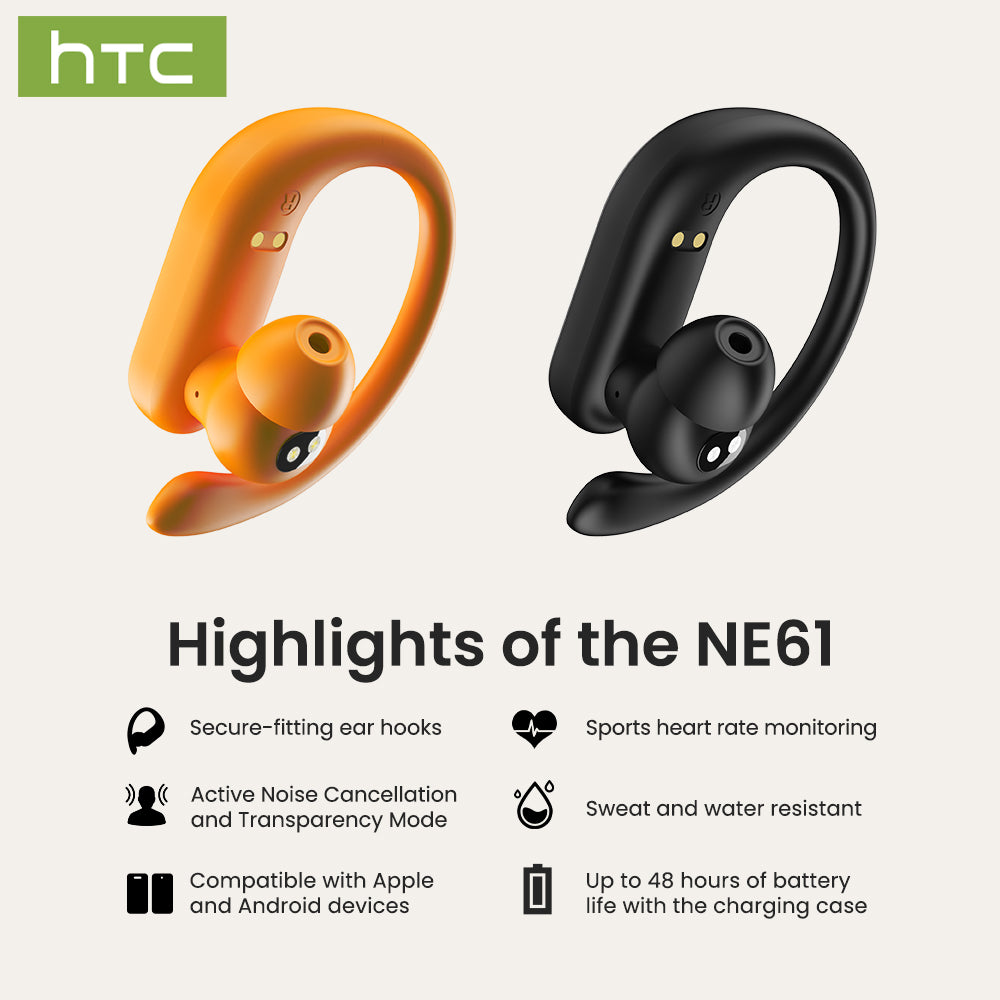 HTC NE61 Bluetooth Headset Earbuds