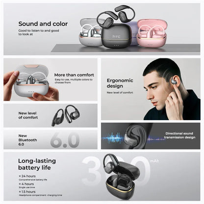 HTC NE18 AI Translator Earbuds