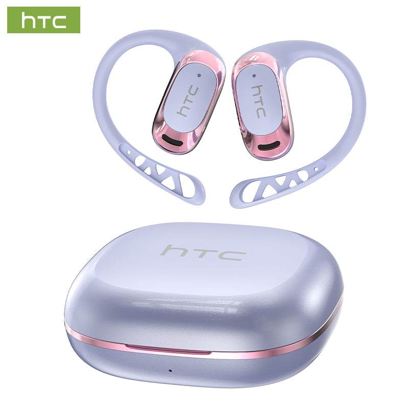 HTC NE28 Bluetooth V6.0 Earphones AI OWS Sports Headphones Wireless Headphones AI Translator Earbuds Mic Powerful Bass Longlife - HTCTOP