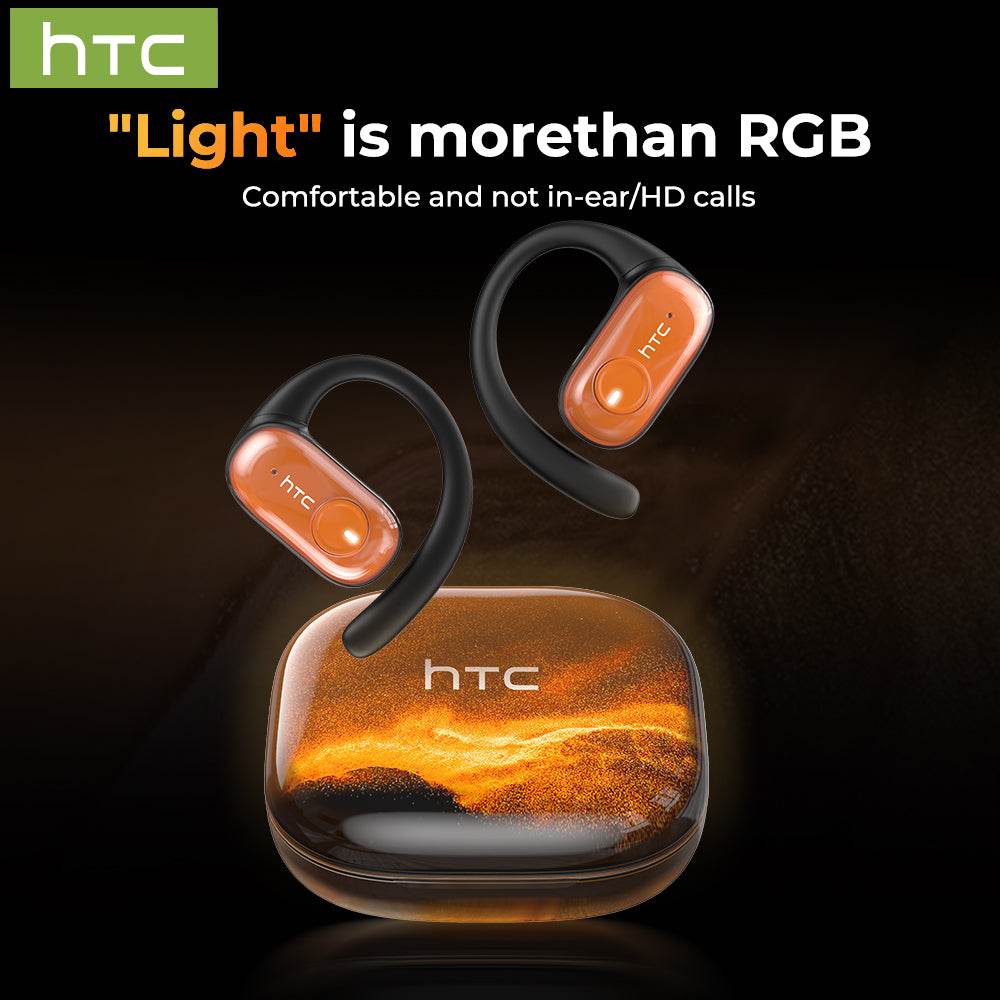 HTC NE10 Bluetooth Earbud ENC Noise Reduction Luminous Headphones IPX5 Waterproof Earphone - HTCTOP