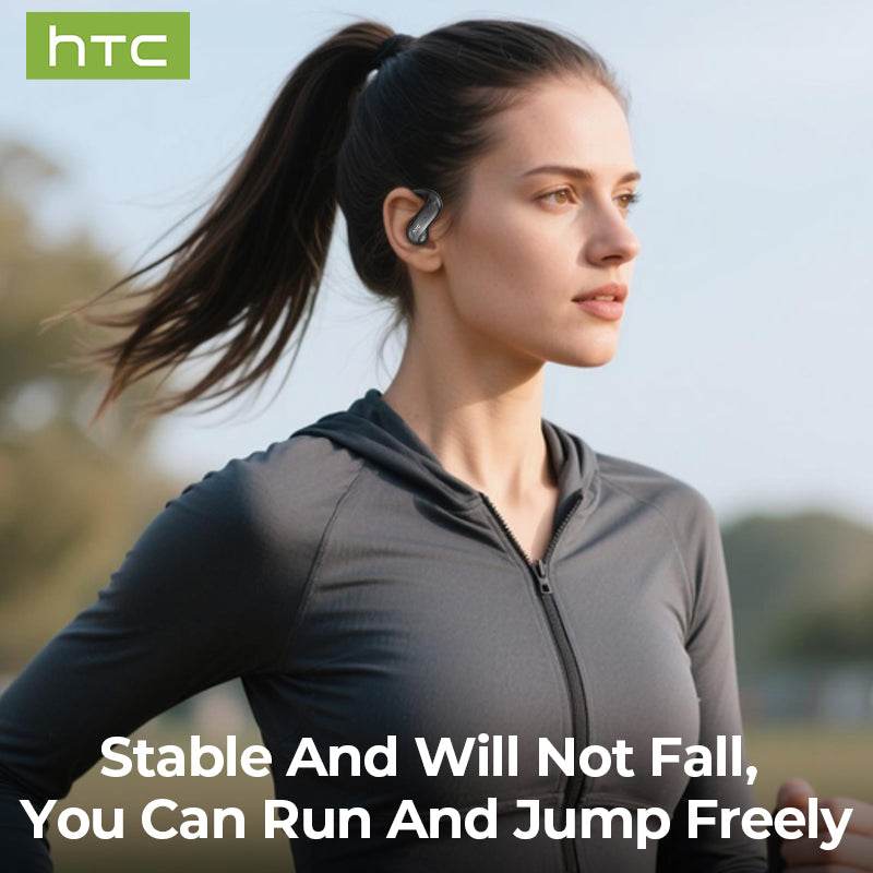 HTC NE30 Bluetooth V6.0 Earphones AI Translator Earbuds OWS Sports Headphones Music Stere HD Bass Wireless Headphones with Mic - HTCTOP