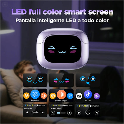 HTC NE32 Bluetooth AI Earphones with LCD Touch Screen