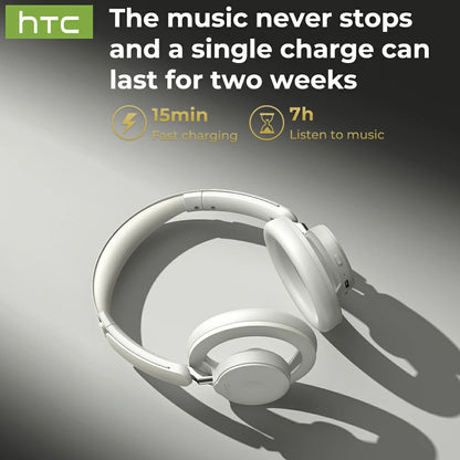 HTC HP06 Open-Ear Bluetooth Headphones with AI Translation