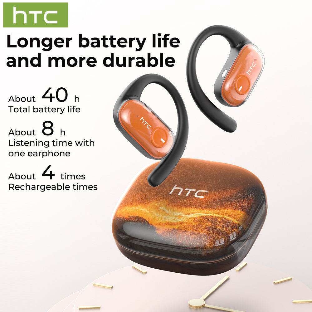 HTC NE10 Bluetooth Earbud ENC Noise Reduction Luminous Headphones IPX5 Waterproof Earphone - HTCTOP