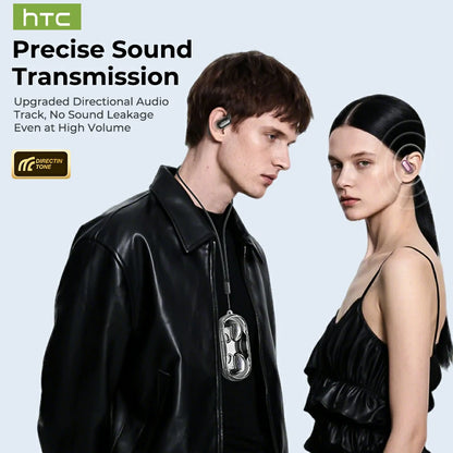 HTC NE37 Open-Ear Bluetooth AI Earbuds