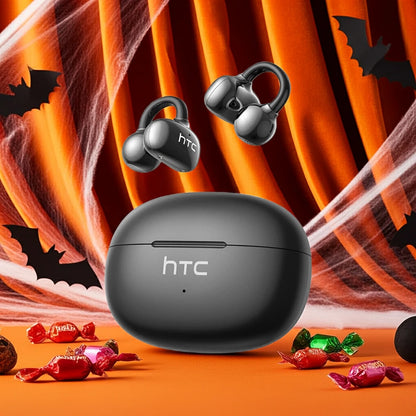 HTC NE55 Clip-On Bluetooth Earphones with AI Translation