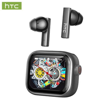 HTC NE40 Bluetooth 6.0 Earphones LED Display High Fidelity Waterproof Wireless Earphones, TWS Touch Control Earbuds, Suitable for Office, Sports, Study and Audio Calls | Built-in Microphone | Earphones - HTCTOP