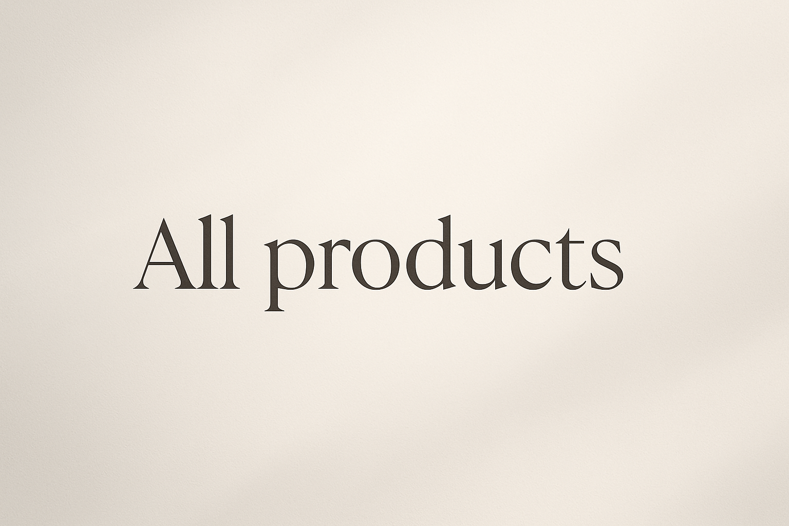 All products Premium Series Banner
